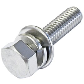 Onokatsu Stainless Steel Hex Bolt M10x25 8 Pcs [ASSY. Type = P3] [Hex Sems P3] 103-00-1025