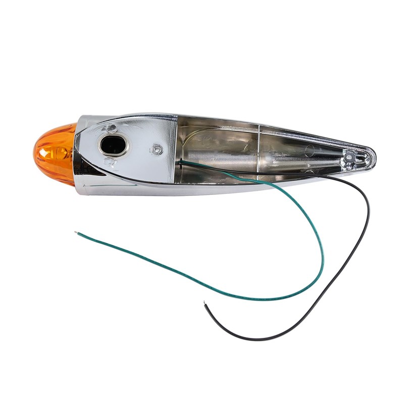MGWILL Glass Cab Marker Light, Amber Lens Top Roof Running