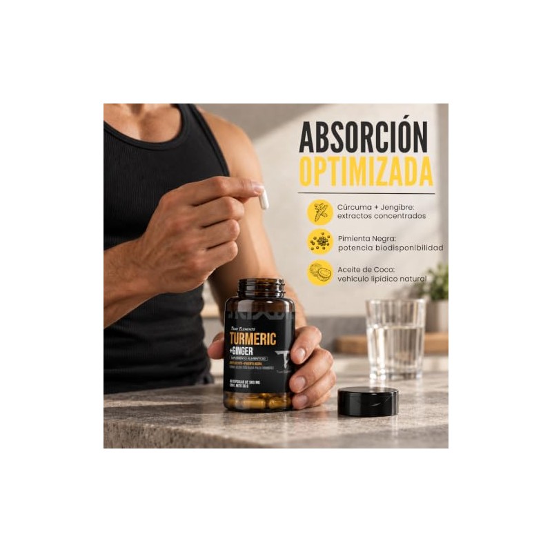 Suplemento Alimenticio Para Hombre - Tawr Elements 60 Capsulas -