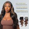 BQRIH F1B/30 Highlighted Body Wave Bundles with Closure 14 16