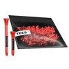 Vice Golf Tees | Neon Red | 60 Driver Tees