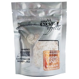 Rokz Caramel Vanilla Cocktail Sugar, 5 Ounce