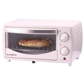 EUROSTAR 4-Slice Toaster Oven Broiler (White)