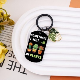 UIWIHHP Plant Keychain Gardening Gifts for Women Christmas Stocking Stuffers for Women Garden Gifts for Gardeners Woman Cute Stuff Plant Lovers Christmas Gift Ideas