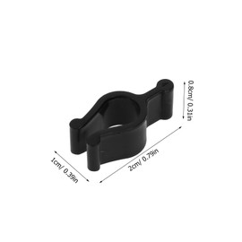 iplusmile 30pcs Lotion Dispenser Pump Clips for Shampoo and Cleansing Oil Bottles Small Buckles for Secure Cosmetic Storage Easy Attachment and Removal Use