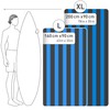 Fit-Flip Microfibre Beach towel - large beach towel - lightweight,