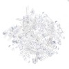 CHANZON 100 pcs 5mm Orange LED Diode Lights (Clear Round