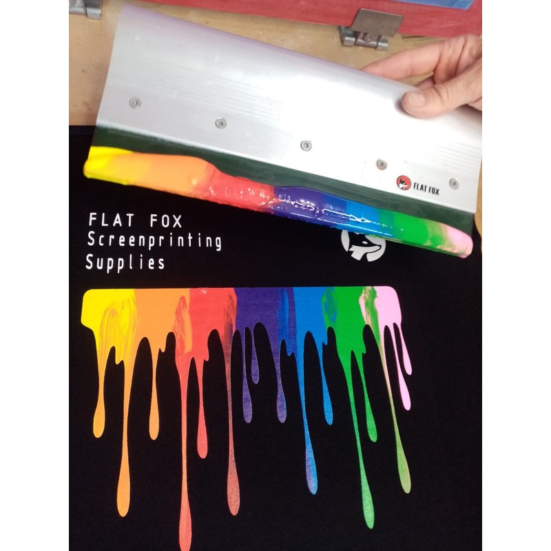 Flat Fox Perfectly Opaque Screen Printing Fabric Ink (Silver, 100g)