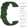 NELUMBO Silicone Rubber Watch Bands, Quick Release Premium Soft Rubber