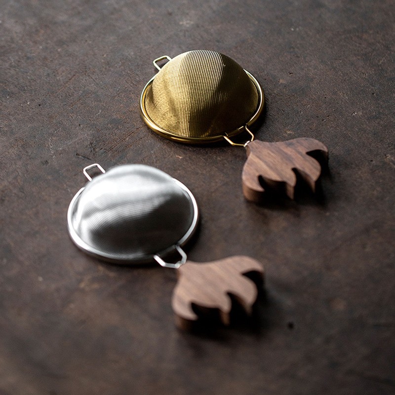 Tea Strainer with Handle Easy To Clean Large Capacity Stainless