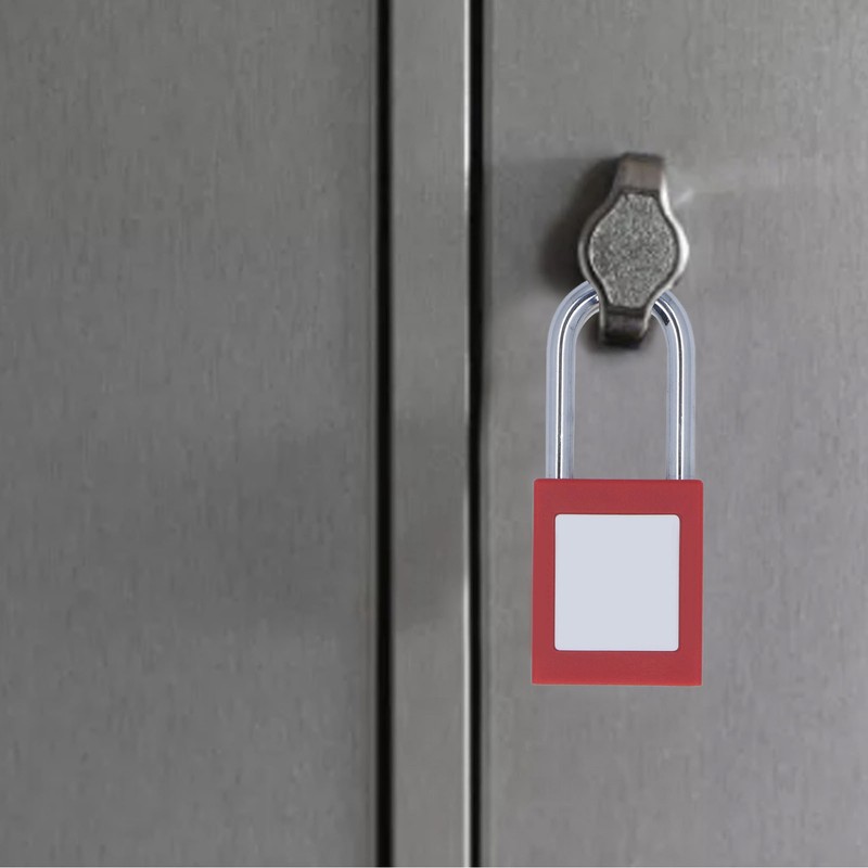 5 Set Lockout Tagout Locks Chrome Plated Nylon Loto Safe