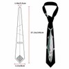 Yakuna Fish Men's Tie Mackerel Salmon Sea Artistic Features Men's
