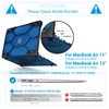 IBENZER Compatible with MacBook Air 13 Inch Case A1466 A1369,