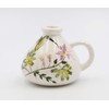 Cosmos Gifts Fine Ceramic Hand Painted Hummingbird with Flowers Taper