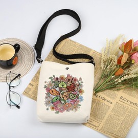 WSNANG LOZ Gamer Shoulder Bag Hyrule World Crossbody Bag Cartoon Gamer Inspired Gifts Anime Cosplay Gifts for LOZ Fans (LOZ CB)