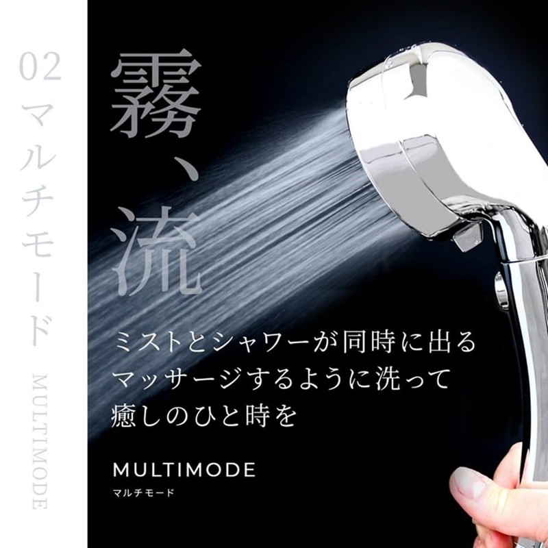 AiS to you Shower Head, Silky Refreshing, Premium Nano Bubble,