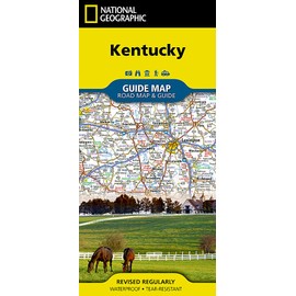 Kentucky Map (National Geographic Guide Map)