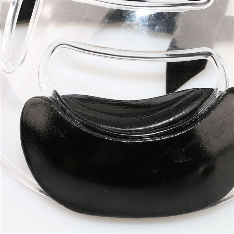 Clear Face Guard, Face Shield Portable Detachable Taekwondo Protection for