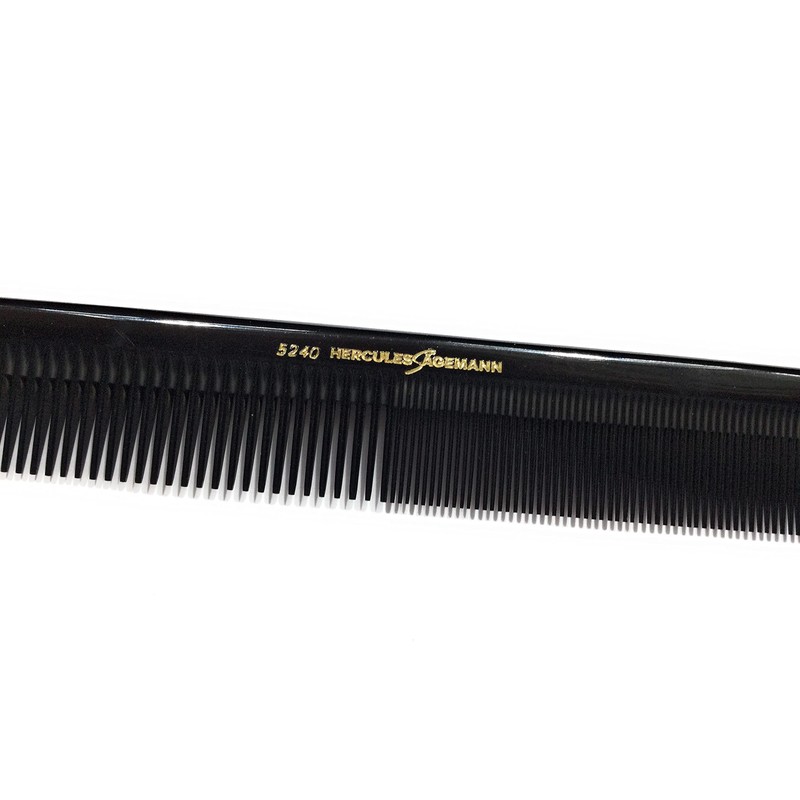 Hercules Sägemann 5240 Professional Hair Cutting Comb Natural Rubber Hair