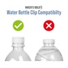 Hiker's Gold Water Bottle Clip for Hiking, Backpacking