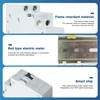 DEWIN Electronic Pulse Relay, 16A AC230V/DC110V Double Voltage Pulse Relay,