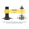 Focos Led Para Auto Kit 11,000lm Faros Luces Carro Luz