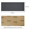 Piowio 30 Pcs 1000-12000 Wet Dry Sandpaper 1000 1200 1500