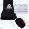 Hetto Extensiones Cabello Natural Negro Jet 18in 50gramos