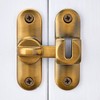 Barn Door Latches,90/180 Degree Gate Lock,Flip Gate Latches Hardware,Zinc Alloy