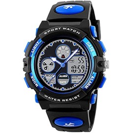 PASNEW Watch,Watches,LED Alarm Calendar Outdoors Watch,Sports Waterproof Watch,Watches with Luminous Dials