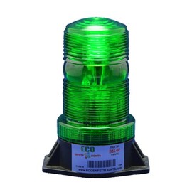 B125WS120 GREEN 110V 120V AC 25W INCANDESCENT STEADY-ON LIGHT BEACON EMERGENCY SAFETY WARNING SIGNALING MARKER
