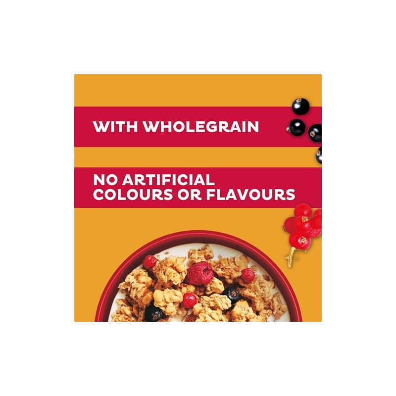 Kellogg's Crunchy Nut Red Berries Breakfast Granola 380g