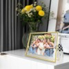 Gold Floating Frame, 8"×10", horizontal, para la imagen 7x9, 6x8,