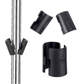 Wire Shelf Clips, 30 Pcs 1inch Plastic Shelves Lock Holder Accessories for Shelf Connection and Fixation