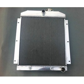 3 Row Aluminum Radiator for Chevy Pickup Truck 1947-1954 1948 1949 1950 1951 1952 1953