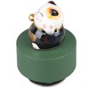 Music Box Round Shape Fortune Cat Style Pleasing Melody Exquisite