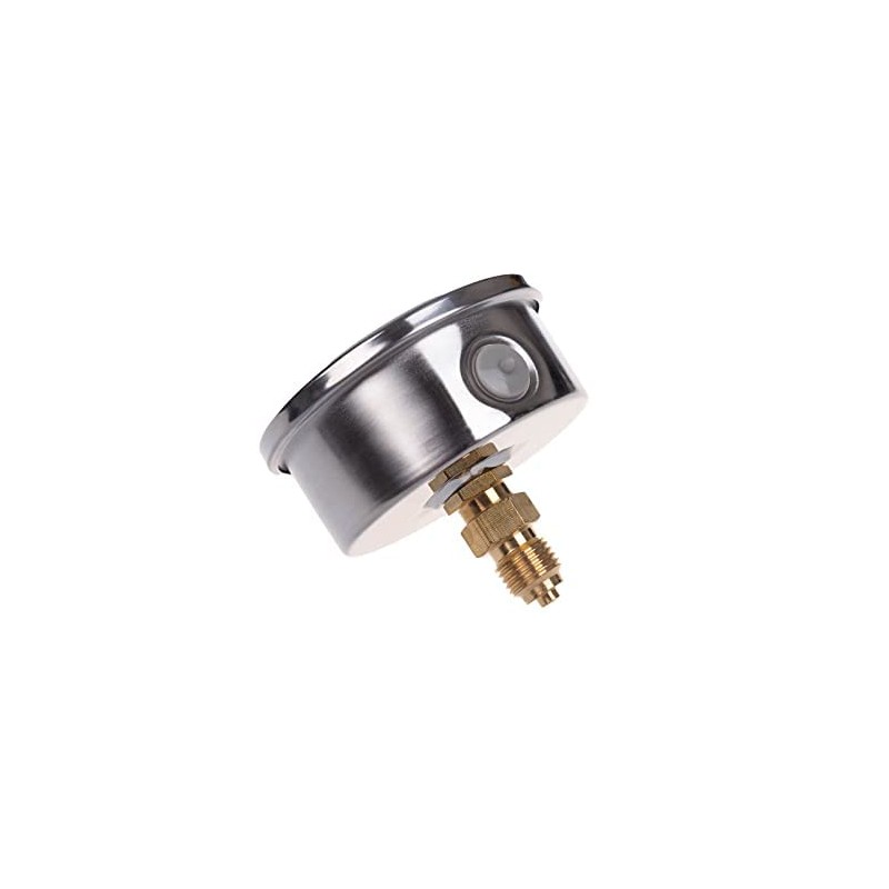 Manometer Glycerine Axial Connection Stainless Steel IP65 63 mm with