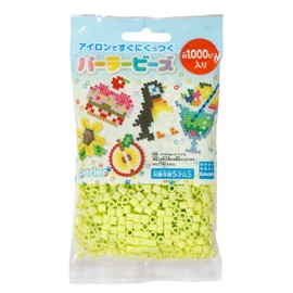 Beads "Perler Beads Solid Color Approximately 1000 Pieces Sherbet 80-15214K" Kawada Kawada