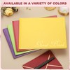 PATIKIL Elegant Guest Book 9"x7" PU Leather Wedding Guest Book