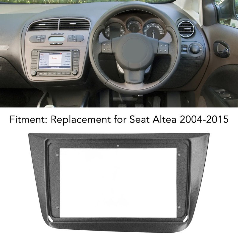 9in Car CD Radio Fascia Dash Stereo Headunit Surround Panel