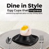 CE Compass Hard Soft Boiled Egg Cups Set of 6