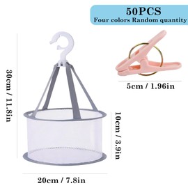 50pcs Pegs for Washing Line, Clothes Pegs, Clothes Pegs for Washing Line, Clothes Pegs Extra Strong, Plastic Pegs for Washing Line, Suitable for Daily Use Indoors and Outdoors