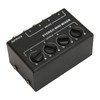 Passive Mixer 4 Channel Line Mixer Mini Sound Mixer Stereo