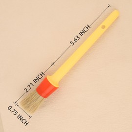 Lineco, Glue Brush 1/2", Metal-Free, Great for Applying Adhesive to Documents, Books, Bookbinding, Large Surfaces. Even Distribution and Natural Brushing