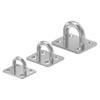 STEINBACHER© Stainless steel mounting eyelet, round bar: diameter 6 mm,