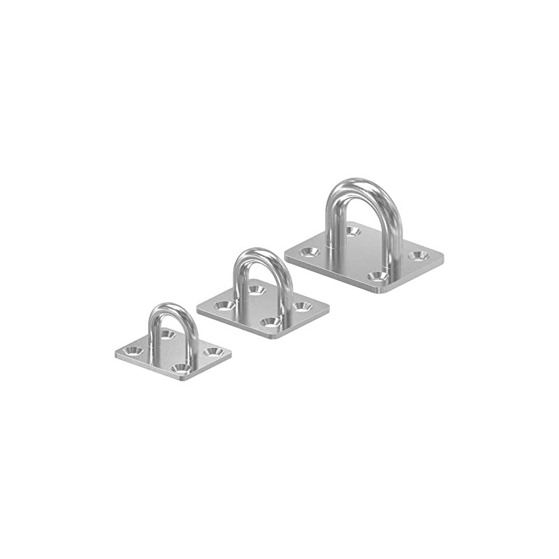 STEINBACHER© Stainless steel mounting eyelet, round bar: diameter 6 mm,