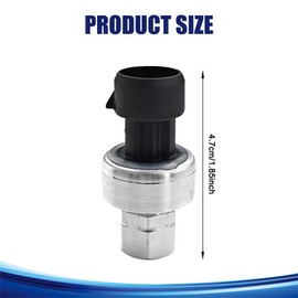 Lyxheth AC Pressure Sensor Switch, AC Sensor for Car, A/C High Pressure Switch Air Conditioning Refrigerant Pressure Sensors OEM#1551343 13587668, AC Refrigerant Multi-Purpose Sensors for Buick GMC