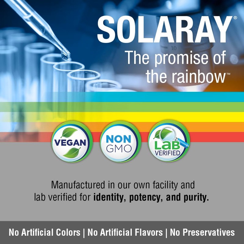 SOLARAY Activated Charcoal 280mg | Coconut Source | Healthy Inner