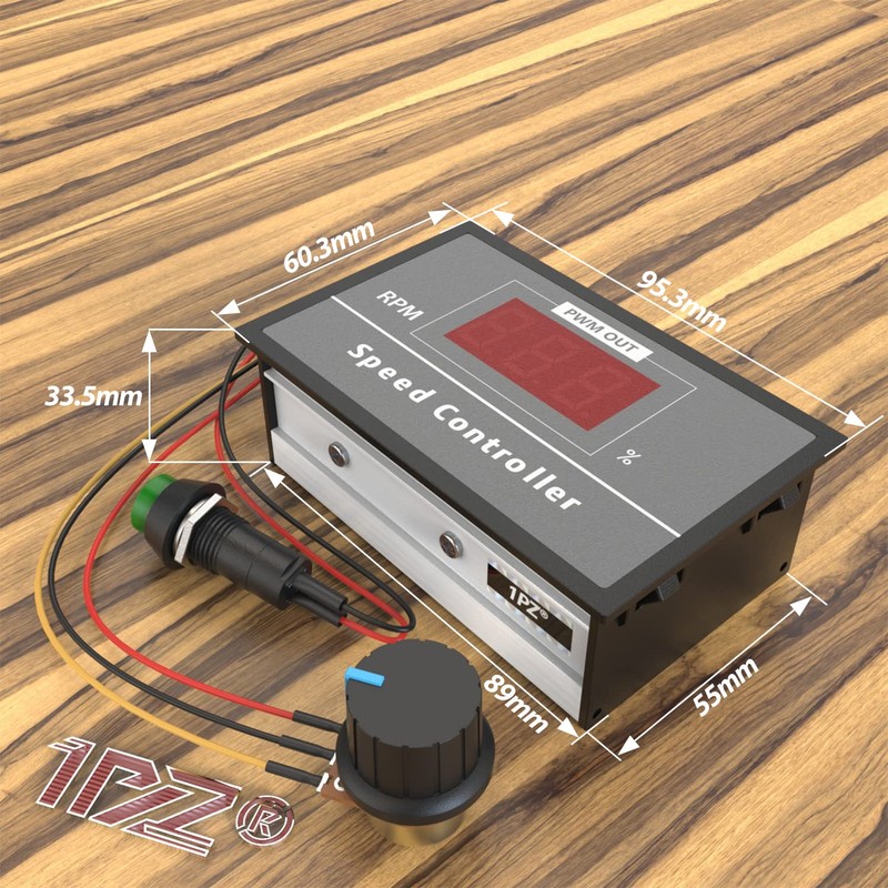1PZ AU3-SP4 PWM DC Motor Speed Controller DC 6-60V 6V