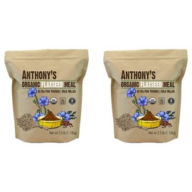 앤서니 유기농 아마씨 가루 1.13kg 2팩 Anthony Organic Flaxseed Powder 1.13kg 2 Packs